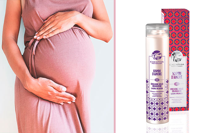 Proteggi la tua pelle durante la gravidanza.
