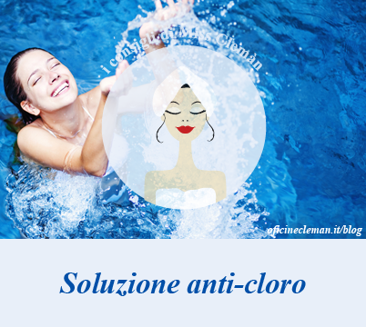 Soluzione anti-cloro per i capelli