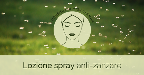 Lozione spray anti-zanzare