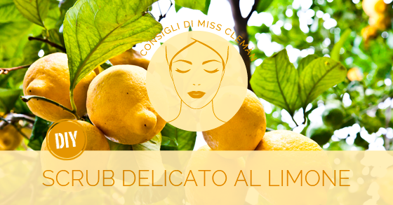 Scrub delicato al limone